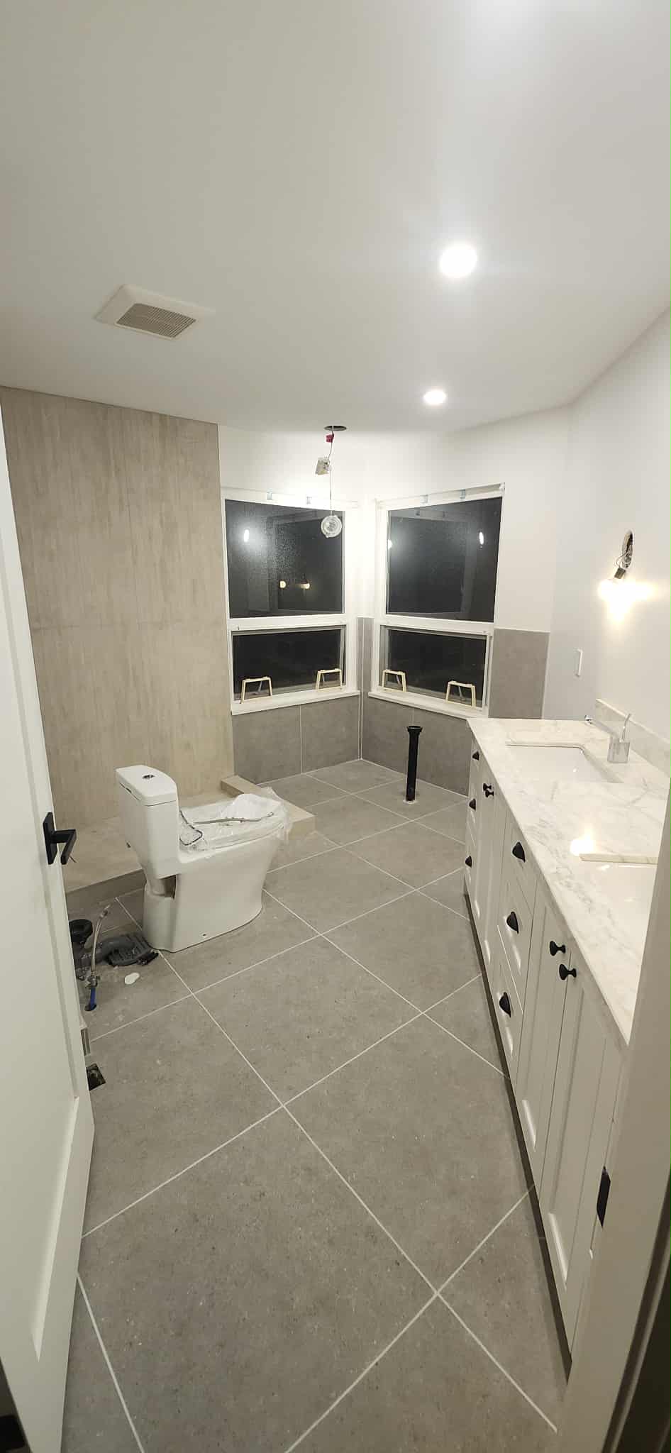 bathroom reno langley